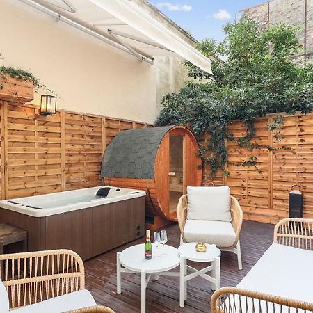 Suite Luxueuse Avec Jardin Prive Sauna Et Jacuzzi Párizs Kültér fotó