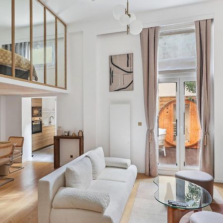 Suite Luxueuse Avec Jardin Prive Sauna Et Jacuzzi Párizs Kültér fotó