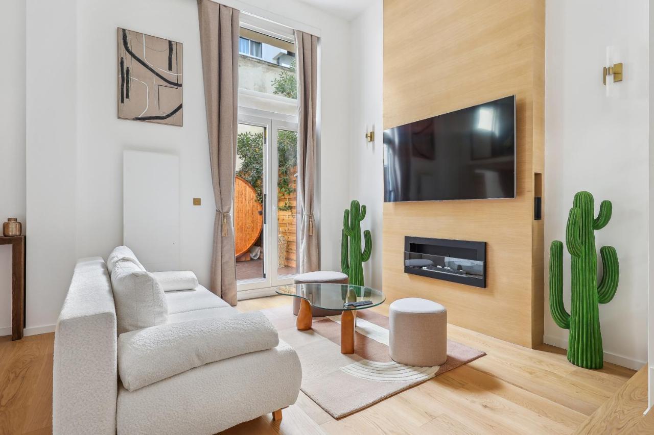 Suite Luxueuse Avec Jardin Prive Sauna Et Jacuzzi Párizs Kültér fotó